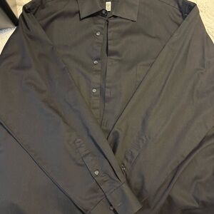 Van Heusen Classic Black Dress Shirt